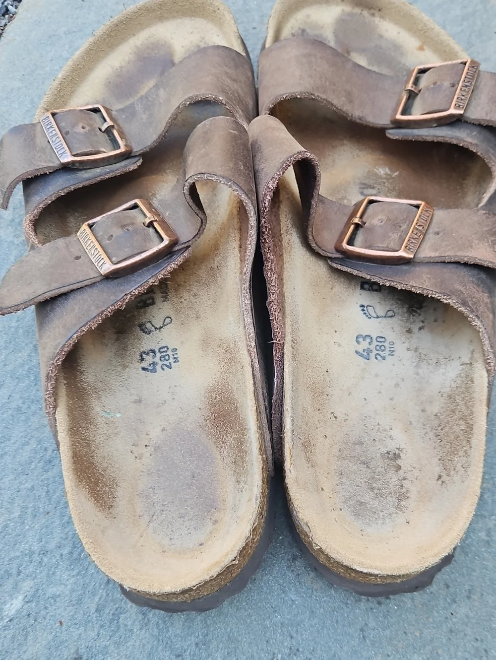 Birkenstock Arizona Brown Leather Sandals